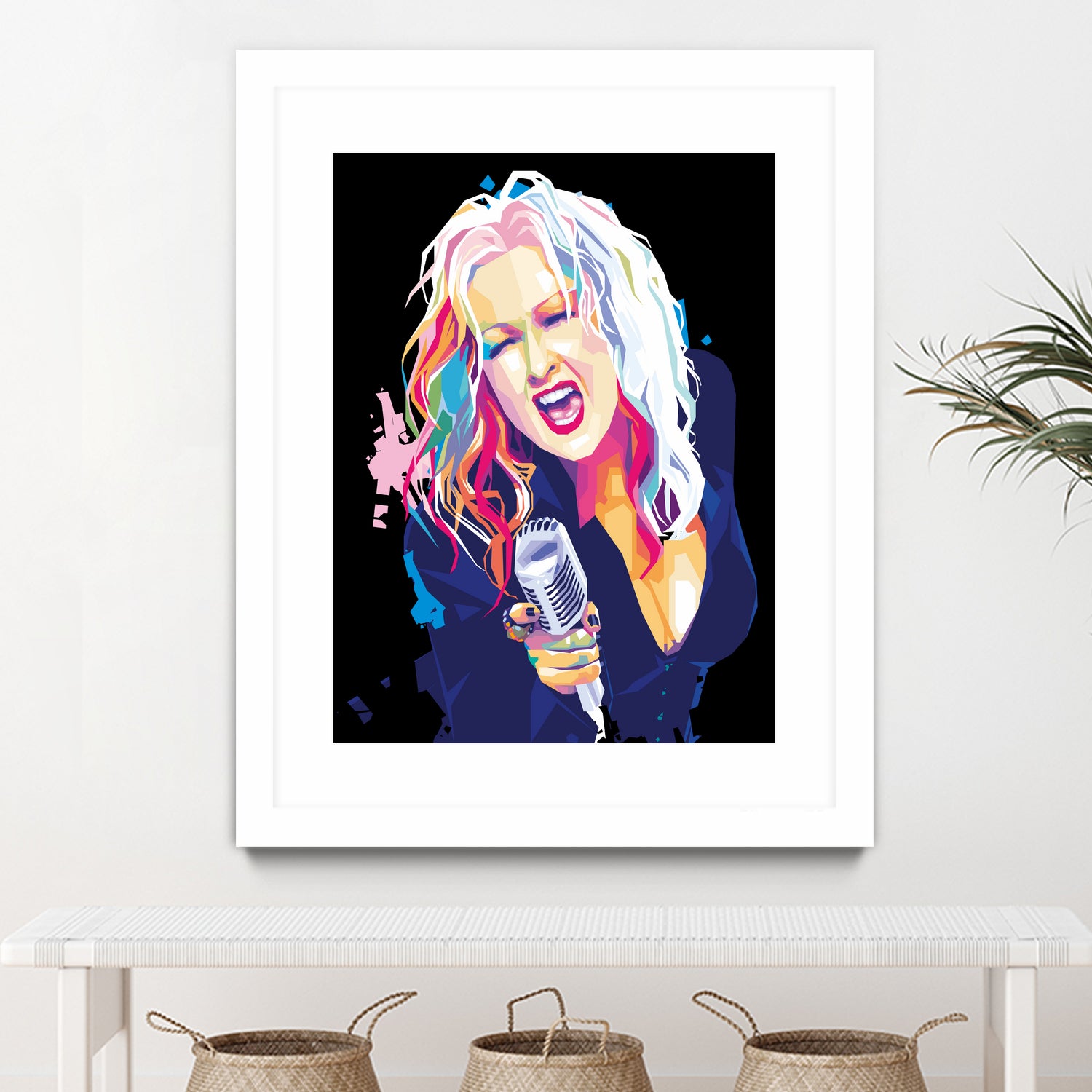 Cyndi Lauper by Deni Rahayu on GIANT ART - white digital drawing