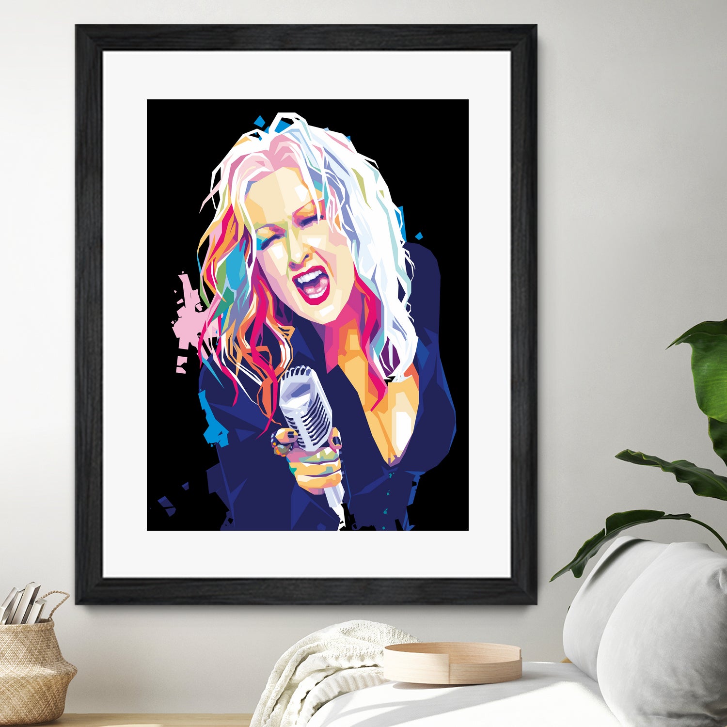 Cyndi Lauper by Deni Rahayu on GIANT ART - white digital drawing