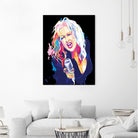 Cyndi Lauper by Deni Rahayu on GIANT ART - white digital drawing