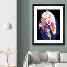 Cyndi Lauper by Deni Rahayu on GIANT ART - white digital drawing