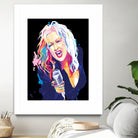 Cyndi Lauper by Deni Rahayu on GIANT ART - white digital drawing