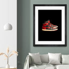 nike air jordan 1 by M Maisur Amin on GIANT ART - black 3d art