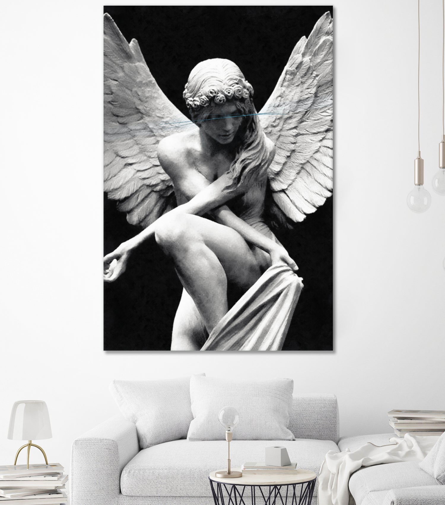 Angel by Menelaos Trompoukis on GIANT ART - black digital painting