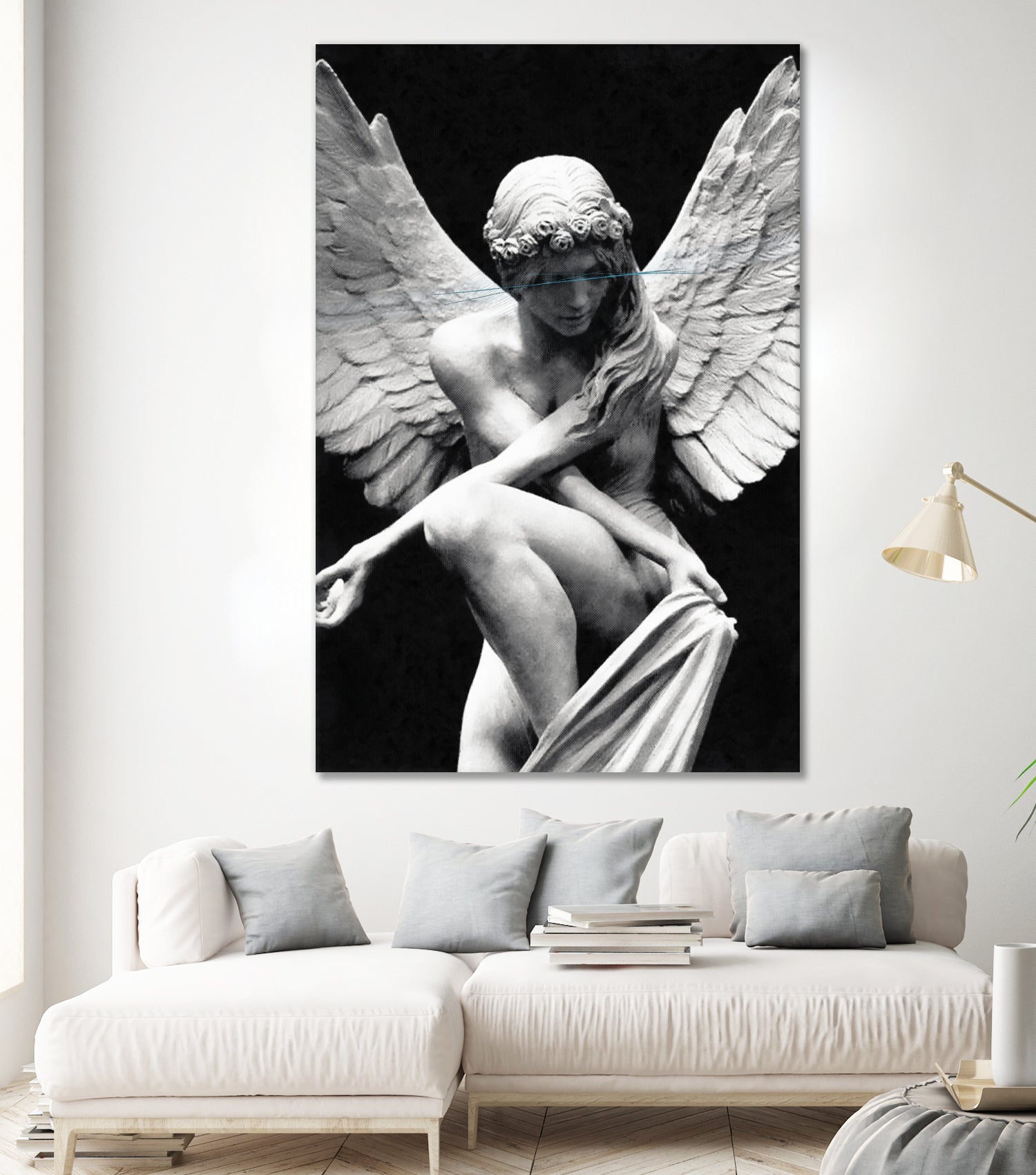 Angel by Menelaos Trompoukis on GIANT ART - black digital painting