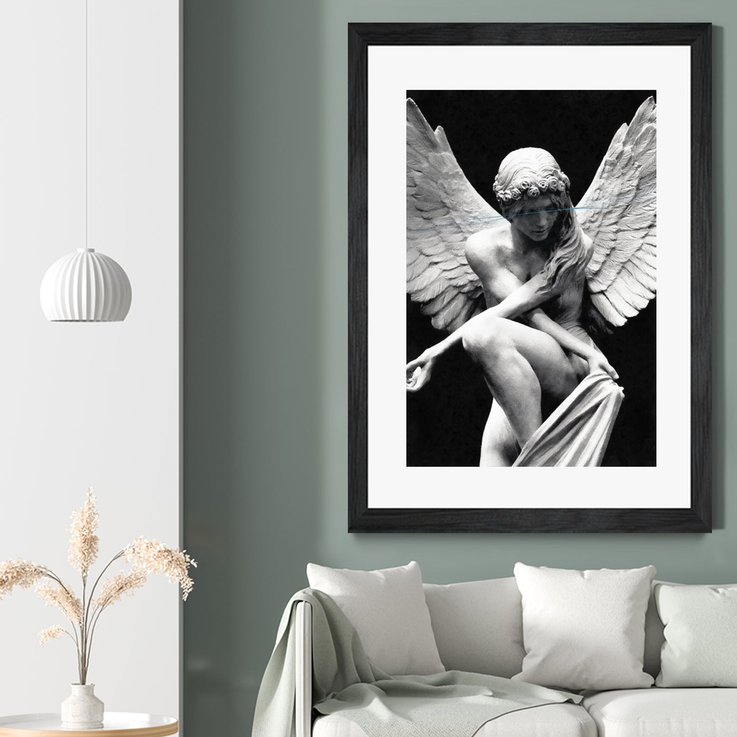 Angel by Menelaos Trompoukis on GIANT ART - black digital painting