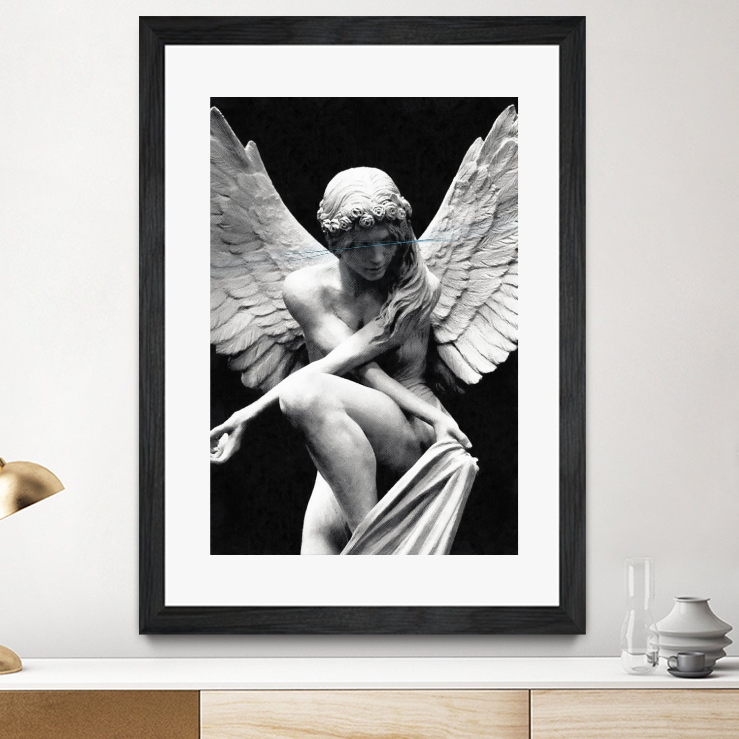 Angel by Menelaos Trompoukis on GIANT ART - black digital painting