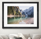 Lake Braies by Luca Cremasco on GIANT ART - green photo manipulation