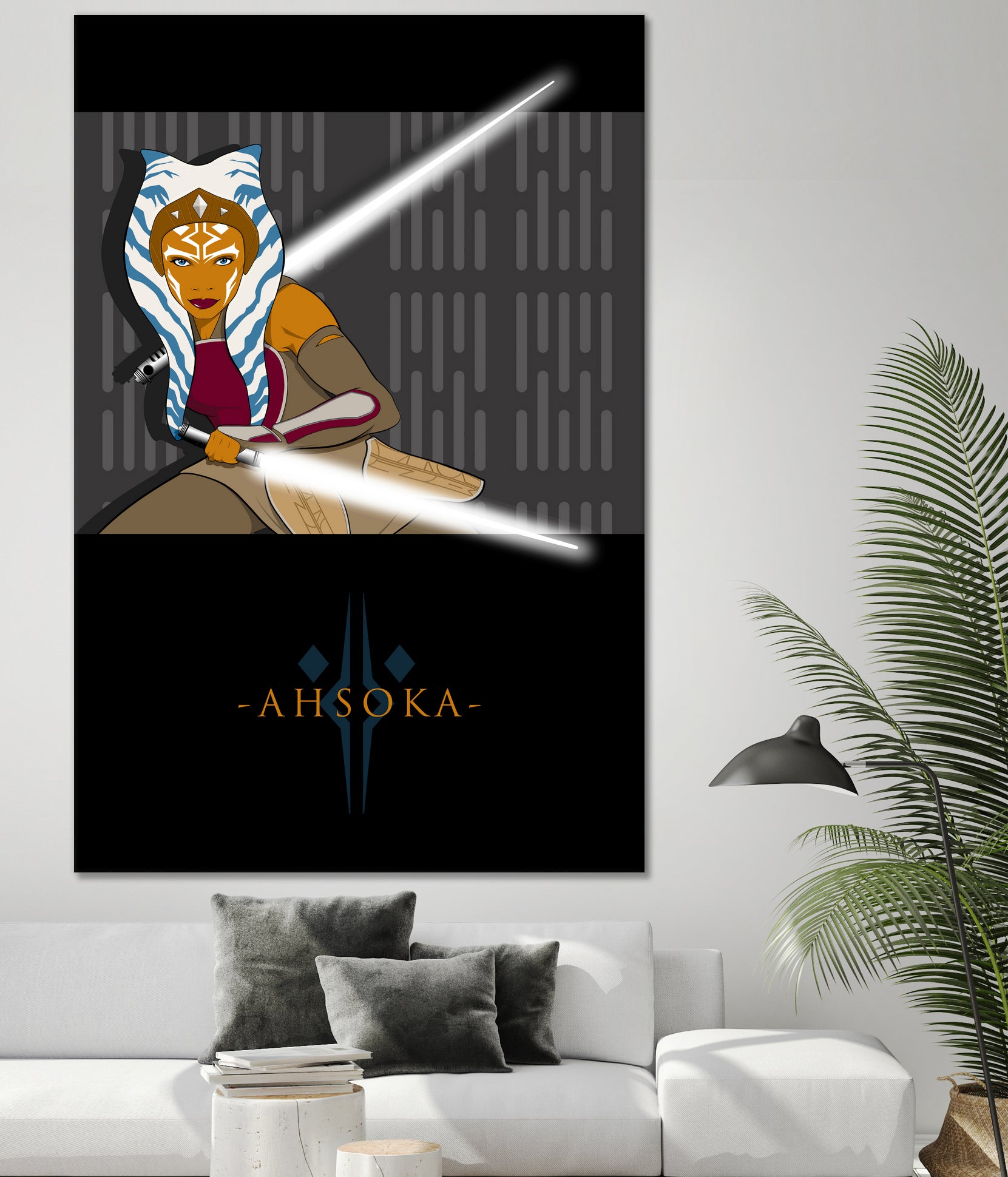 AHSOKA TANO by Ron Santiano on GIANT ART - brown digital drawing