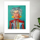 Beethoven by Diego Manuel Rodriguez on GIANT ART - green mixed media