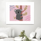 Koala by Natalia Medici on GIANT ART - pink digital drawing