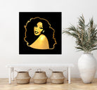 Donna Summer | Gold Series | Pop Art by William Cuccio on GIANT ART - black digital painting