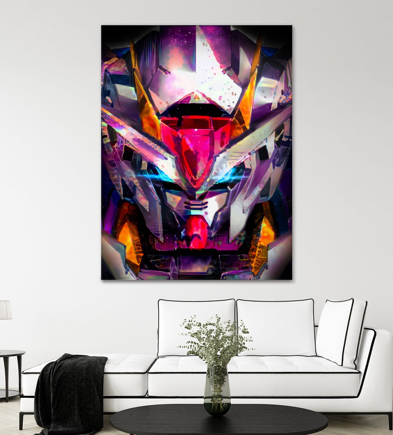 Gundam Crystal by Christian Velazquez on GIANT ART - fuchsia game design