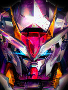 Gundam Crystal by Christian Velazquez on GIANT ART - fuchsia game design