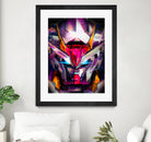 Gundam Crystal by Christian Velazquez on GIANT ART - fuchsia game design