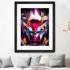 Gundam Crystal by Christian Velazquez on GIANT ART - fuchsia game design