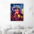 Gundam WX by Christian Velazquez on GIANT ART - blue game design