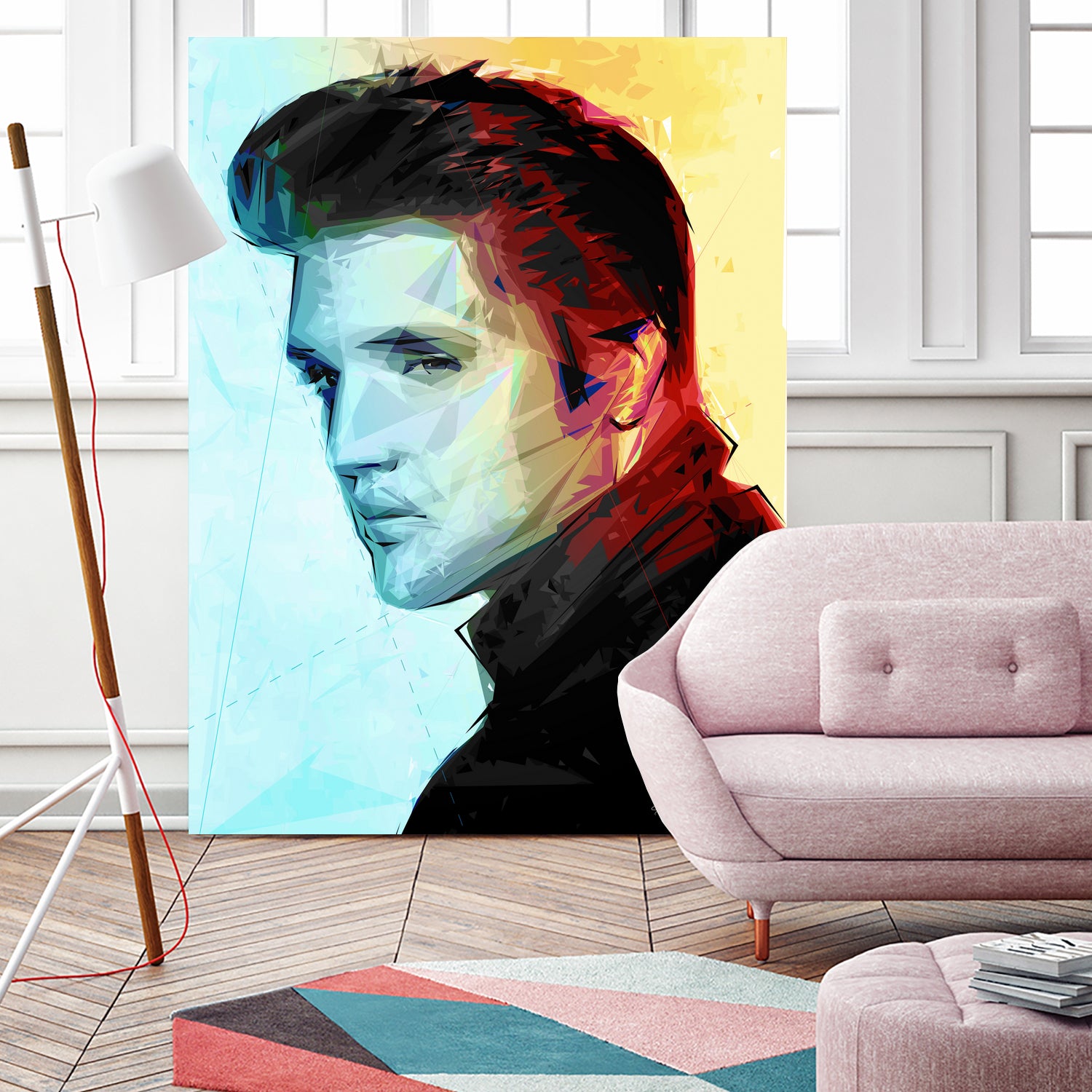 elvis (variation) by Enrico Varrasso on GIANT ART - black digital painting