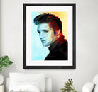 elvis (variation) by Enrico Varrasso on GIANT ART - black digital painting