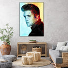 elvis (variation) by Enrico Varrasso on GIANT ART - black digital painting