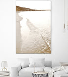 Minimalist pastel beach scape by IOANNA PAPANIKOLAOU on GIANT ART - brown photo illustration