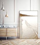 Minimalist pastel beach scape by IOANNA PAPANIKOLAOU on GIANT ART - brown photo illustration