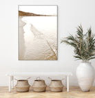 Minimalist pastel beach scape by IOANNA PAPANIKOLAOU on GIANT ART - brown photo illustration