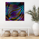 Epicentrum by Iustina Istrati on GIANT ART - fuchsia digital painting