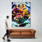 Demon Slayer Team by Christian Velazquez on GIANT ART - orange digital painting