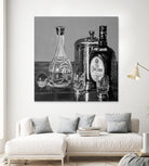 After Hours II B/W by João Bello on GIANT ART - black mixed media