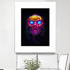 Borderland Mayhem Retro Mask by Christian Velazquez on GIANT ART - fuchsia game design