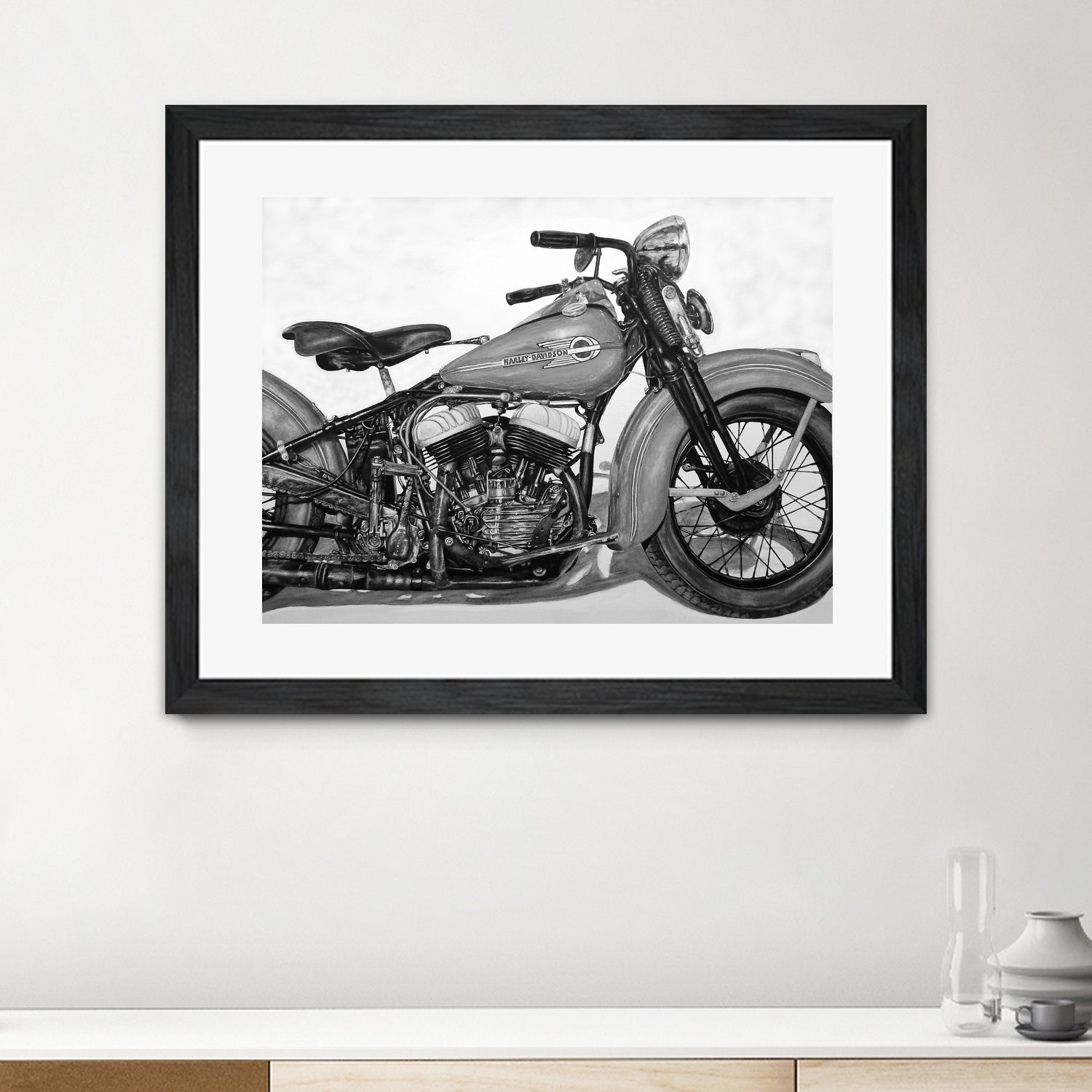 Good Ride B/W by João Bello on GIANT ART - black mixed media