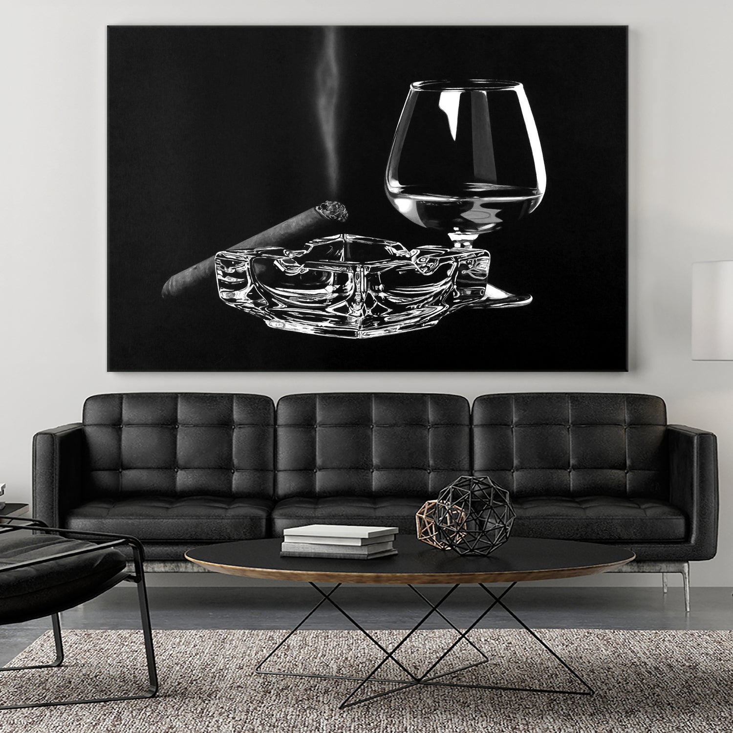 After Hours B/W by João Bello on GIANT ART - black mixed media