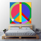 Peace, Love, Unity. by Philippe Intraligi on GIANT ART - red digital drawing