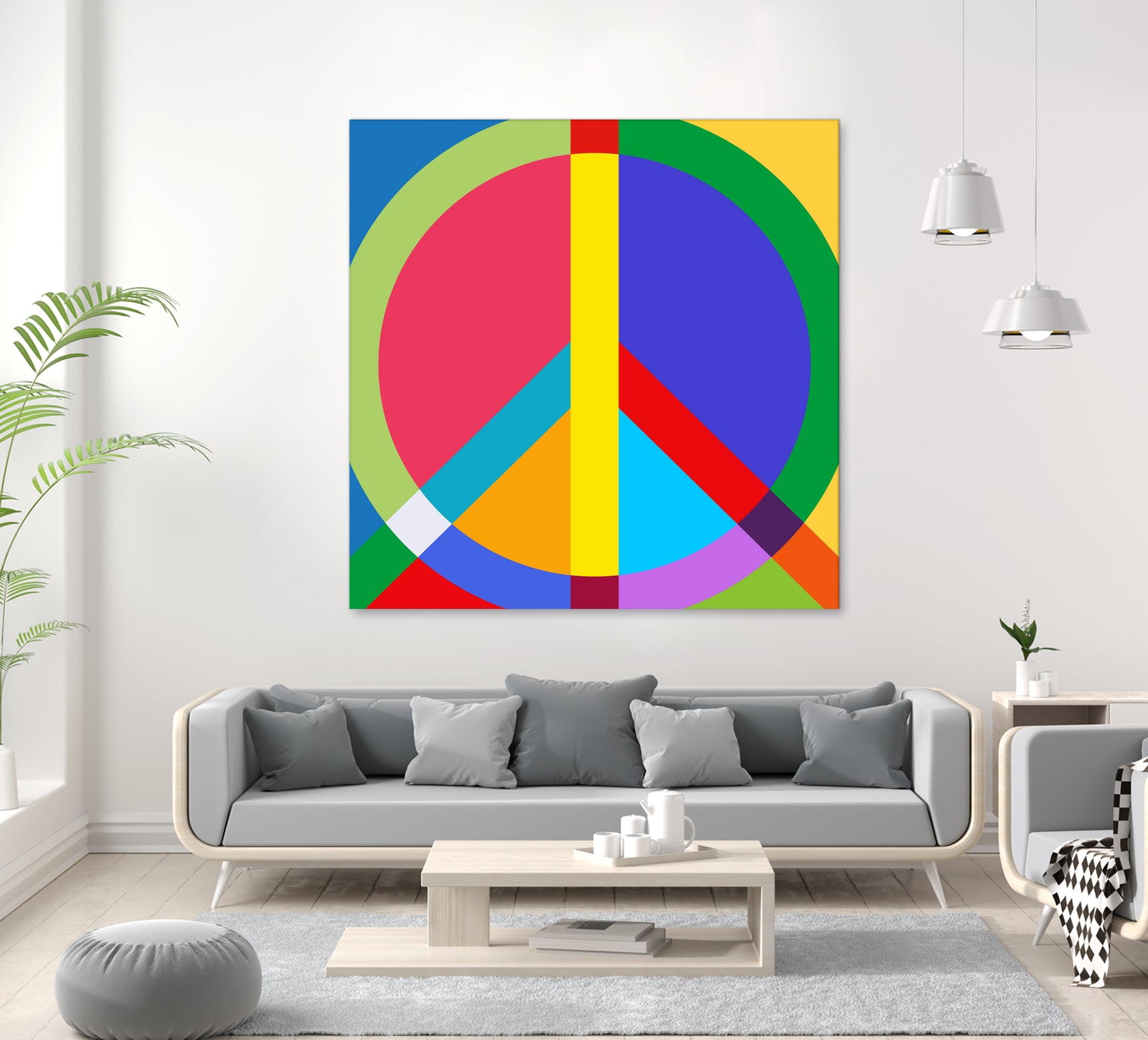 Peace, Love, Unity. by Philippe Intraligi on GIANT ART - red digital drawing