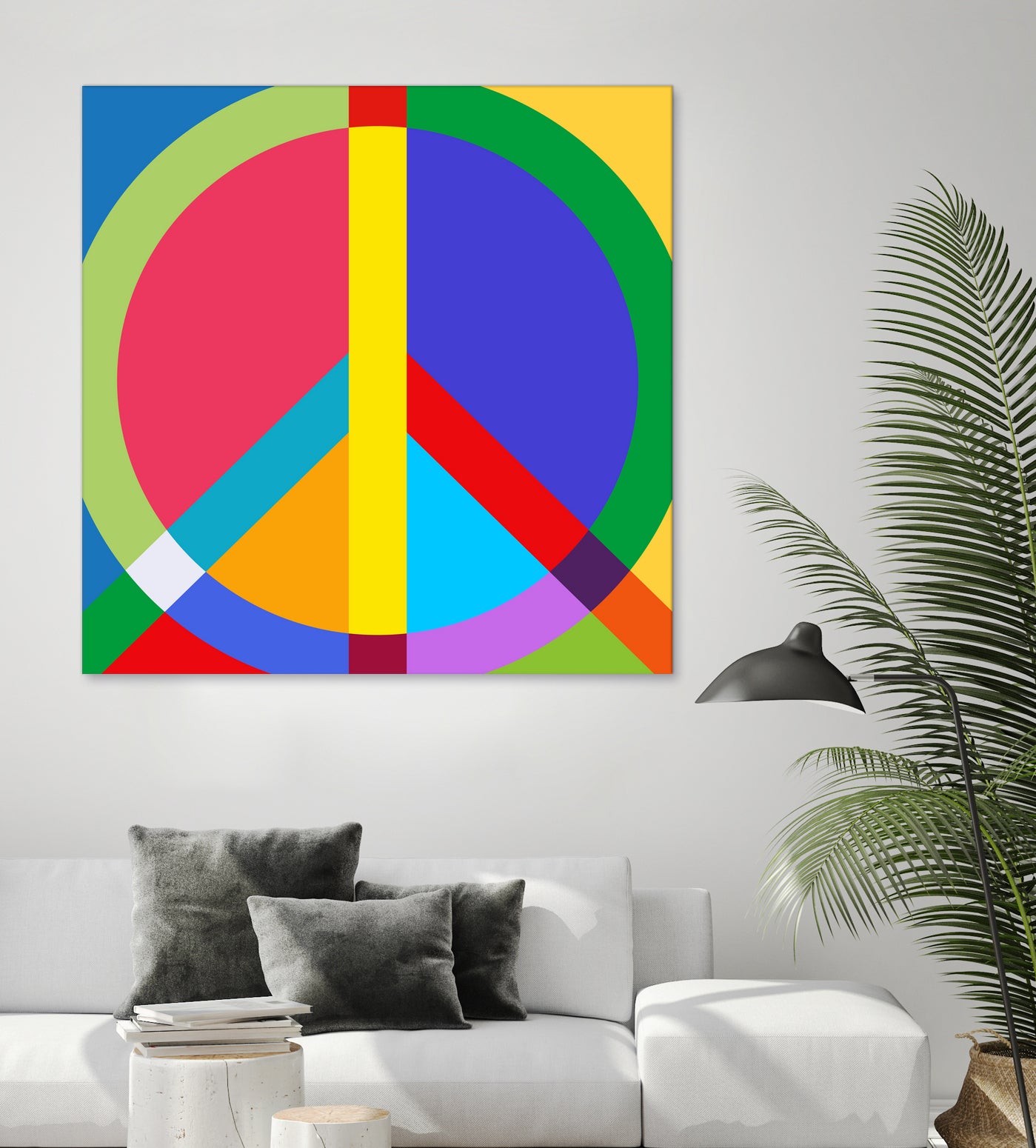 Peace, Love, Unity. by Philippe Intraligi on GIANT ART - red digital drawing