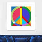 Peace, Love, Unity. by Philippe Intraligi on GIANT ART - red digital drawing