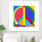 Peace, Love, Unity. by Philippe Intraligi on GIANT ART - red digital drawing