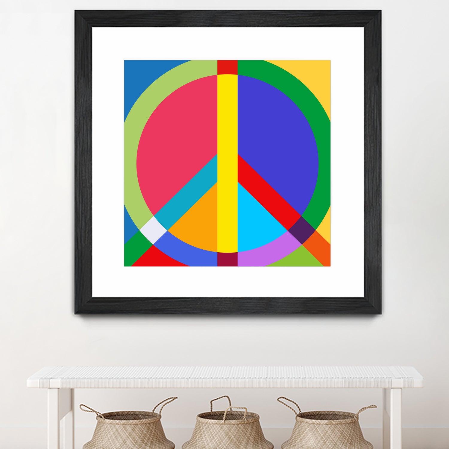 Peace, Love, Unity. by Philippe Intraligi on GIANT ART - red digital drawing