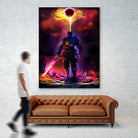 Soul of Cinder Dark Souls by Christian Velazquez on GIANT ART - black game design