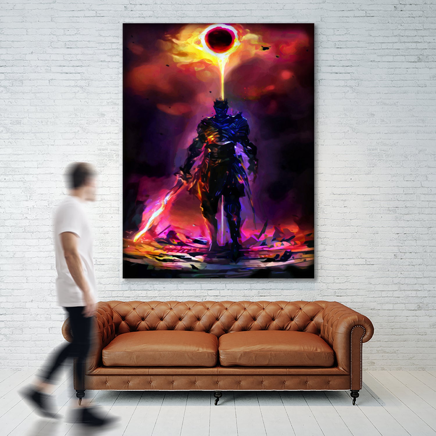 Soul of Cinder Dark Souls by Christian Velazquez on GIANT ART - black game design