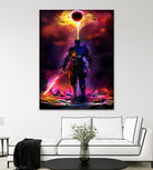 Soul of Cinder Dark Souls by Christian Velazquez on GIANT ART - black game design