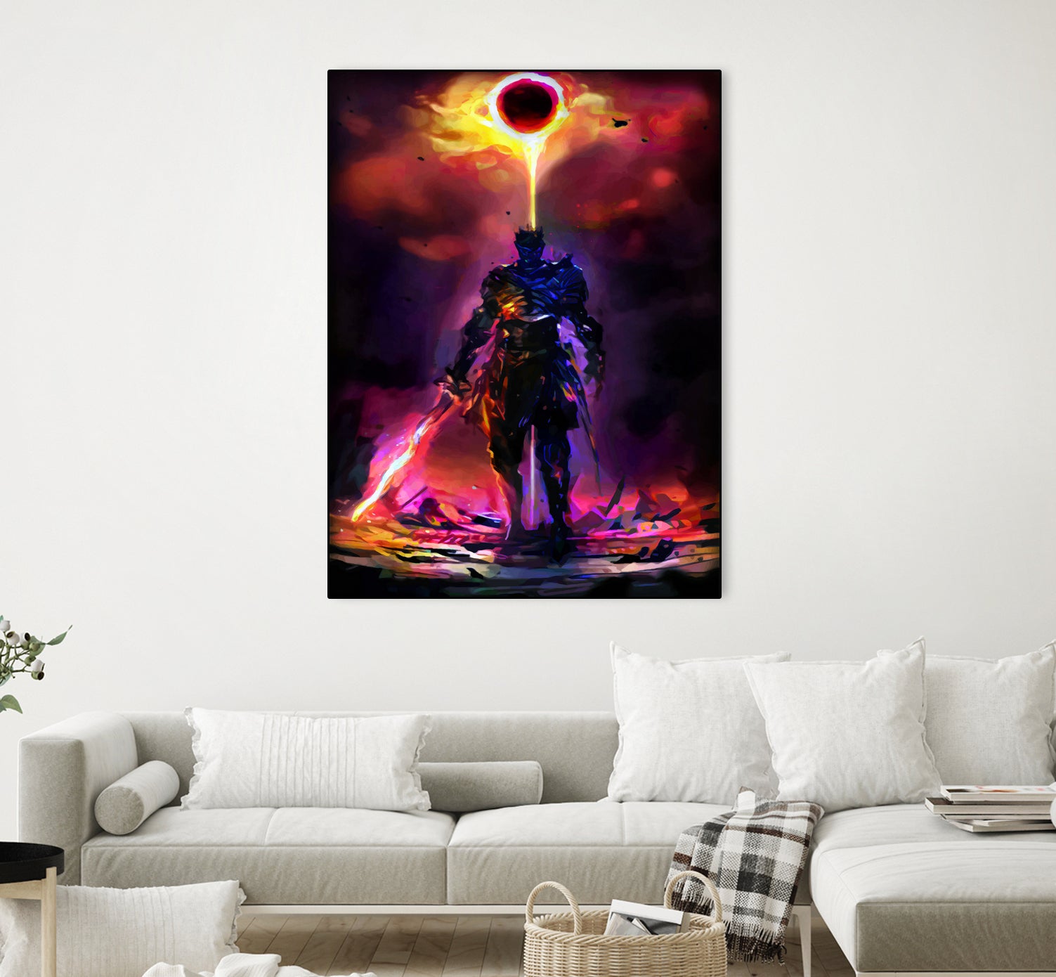 Soul of Cinder Dark Souls by Christian Velazquez on GIANT ART - black game design