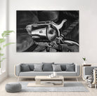 Wild West II B/W by João Bello on GIANT ART - black mixed media