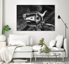 Wild West II B/W by João Bello on GIANT ART - black mixed media