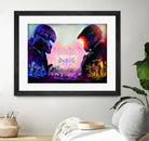 Halo Guardians retro by Christian Velazquez on GIANT ART - pink game design