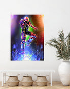 Spartan's Lights by Christian Velazquez on GIANT ART - fuchsia game design