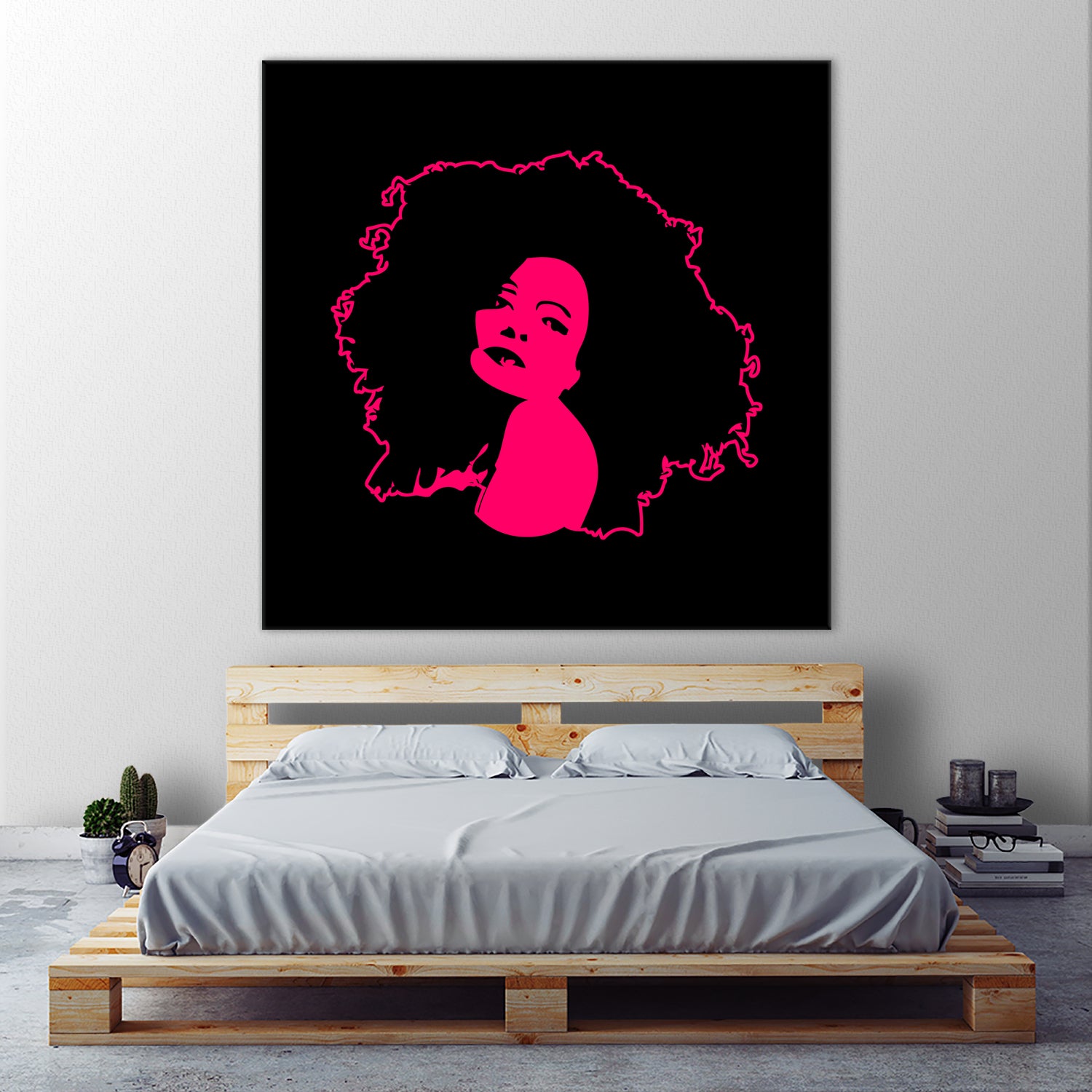 Diana Ross | Pop Art by William Cuccio on GIANT ART - pink digital painting