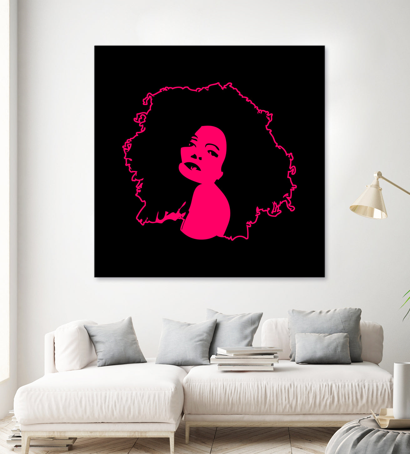 Diana Ross | Pop Art by William Cuccio on GIANT ART - pink digital painting