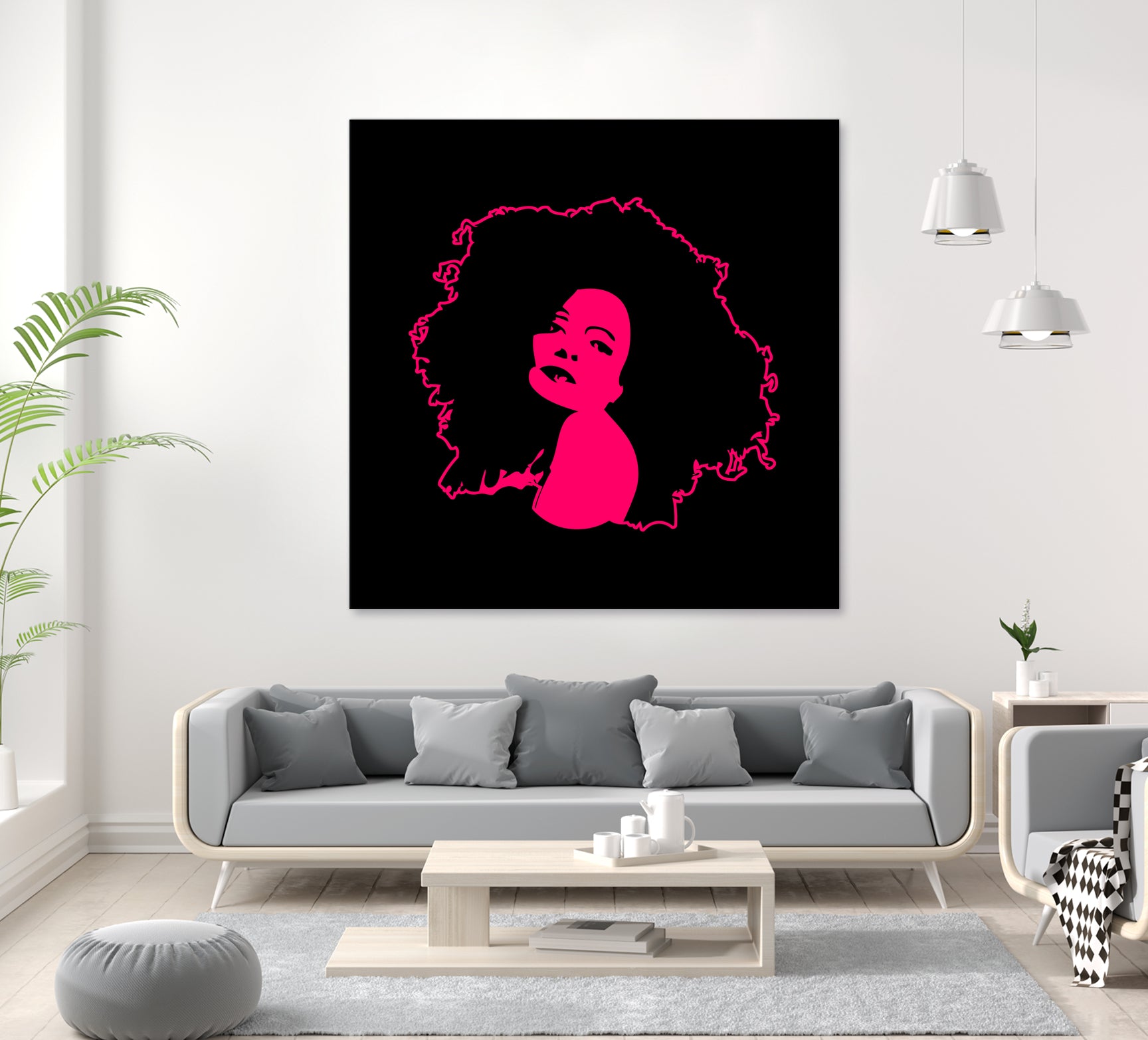 Diana Ross | Pop Art by William Cuccio on GIANT ART - pink digital painting