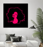 Diana Ross | Pop Art by William Cuccio on GIANT ART - pink digital painting